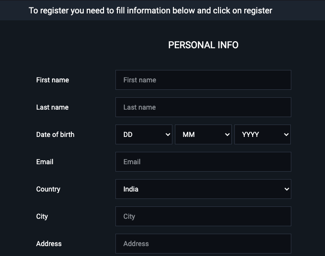 Cbet register