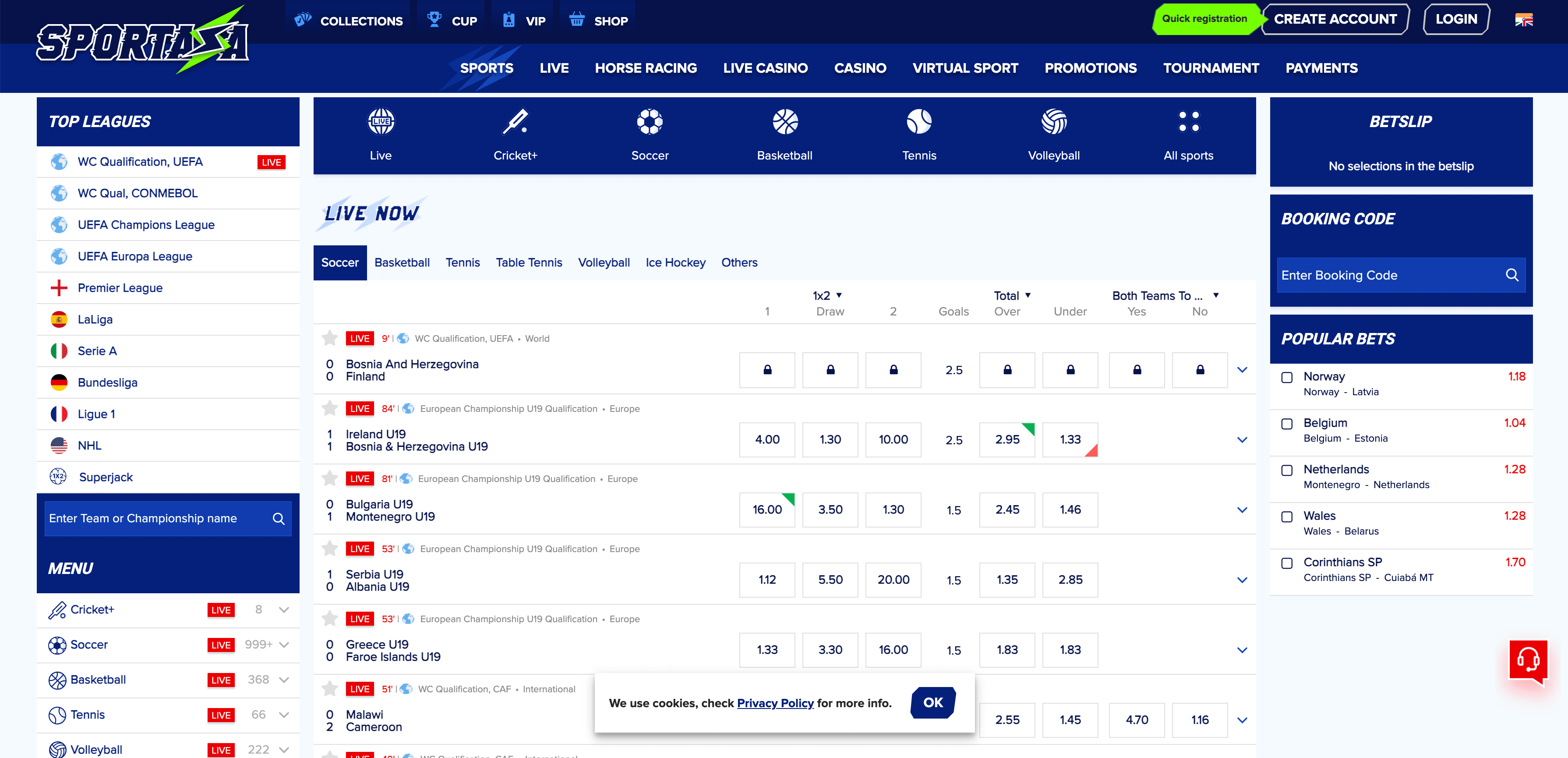 sportaza betting