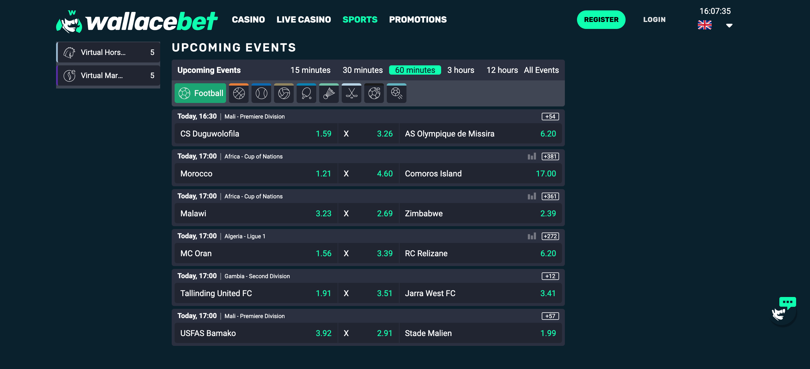 Wallacebet Betting