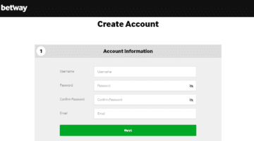 Betway Account Registration for India Guide