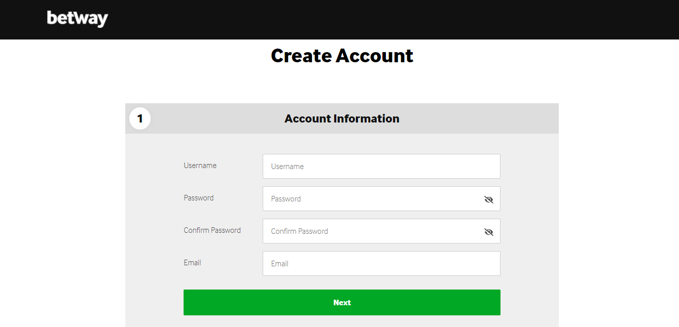 Betway Account Registration for India Guide